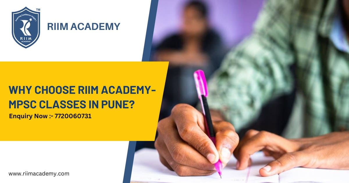 Why choose RIIM Academy - MPSC classes in Pune?